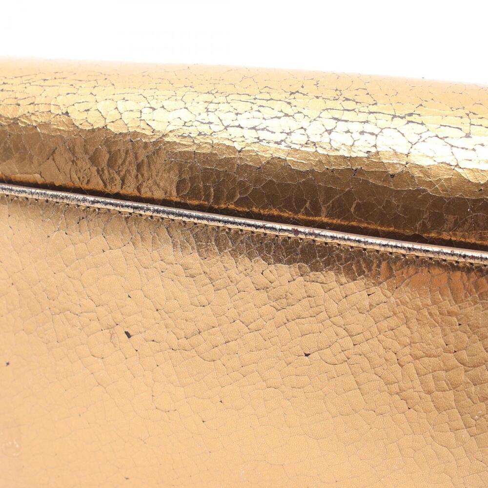 CHRISTIAN DIOR Gold Leather Shoulder Bag - Picture 6 of 8